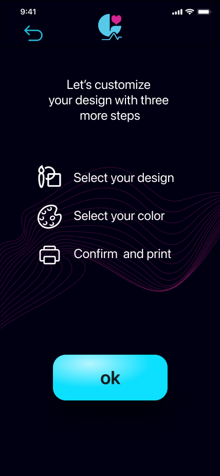 Screen 19 — Next step